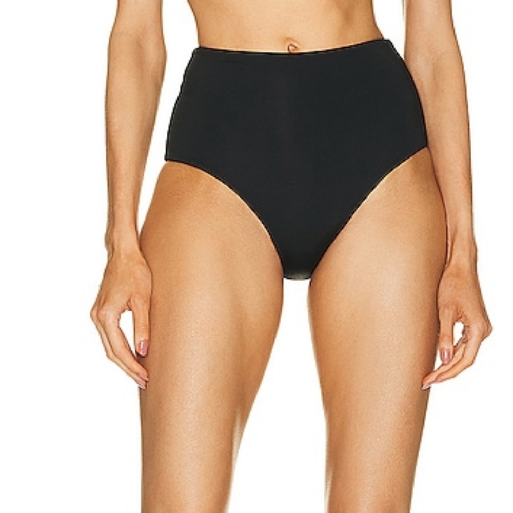 NWT A.L.C. Isla Bikini Bottoms Black XS